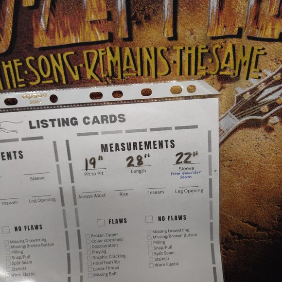 Led Zeppelin Graphic Band Long Sleeve T Shirt The Song Remains the Same Size L - Picture 9 of 9